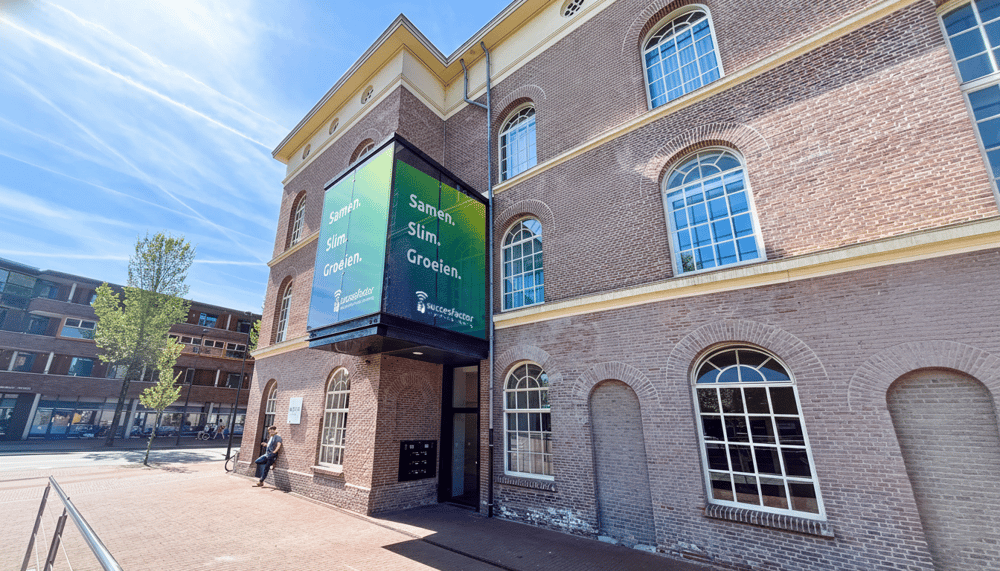 Het pand van Succesfactor aan het Boreelplein in Deventer