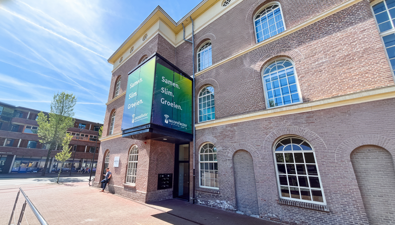 Het pand van Succesfactor aan het Boreelplein in Deventer