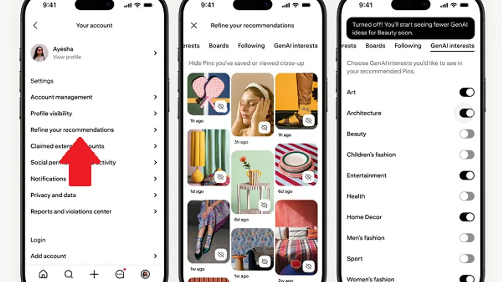 Pinterest AI