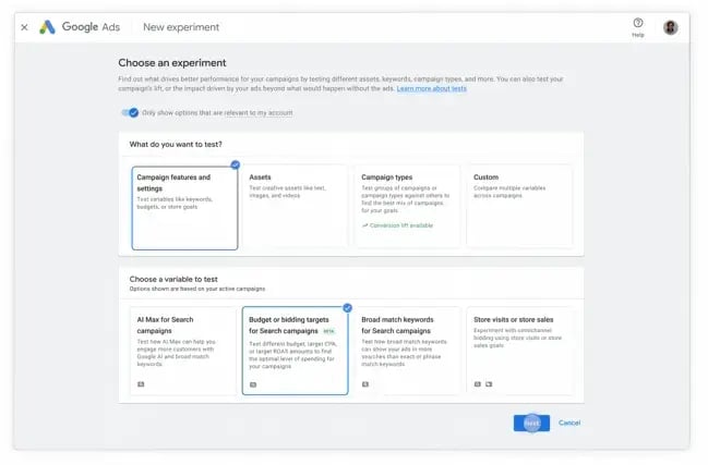 google_ads_tests
