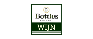 bottles wijn logo