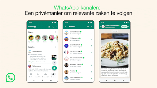 WhatsApp introduceert WhatsApp-kanalen