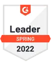 Leader Spring 2022 - G2 review Hubspot